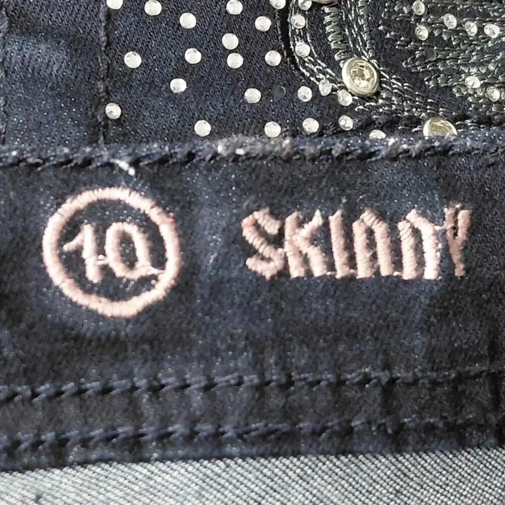 rebel&soul Blue Stretch Jeans  Slim Denim Size 10